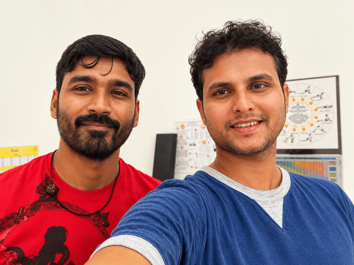 With Dhanush, Actor