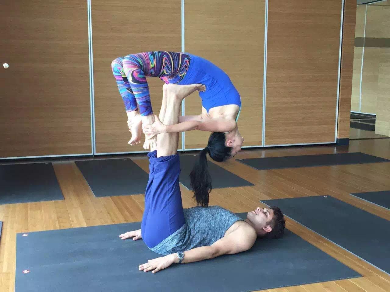 Partner practice in a private studio