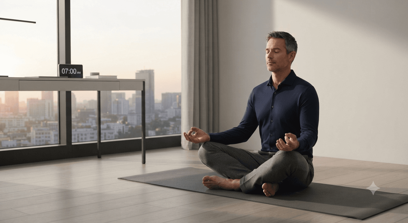 Yoga for Corporate Leaders: A 15-Minute Morning Routine That Fits a CEO’s Schedule
