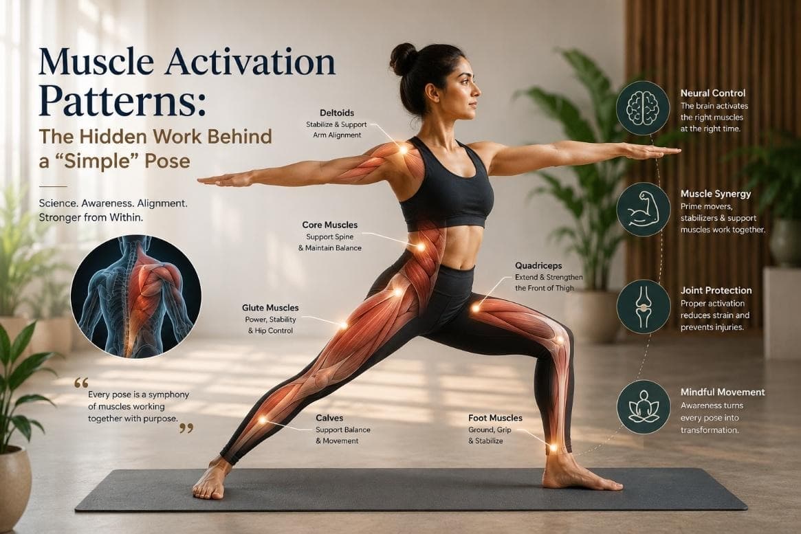 Muscle Activation Patterns: The Hidden Work Behind a "Simple" Pose