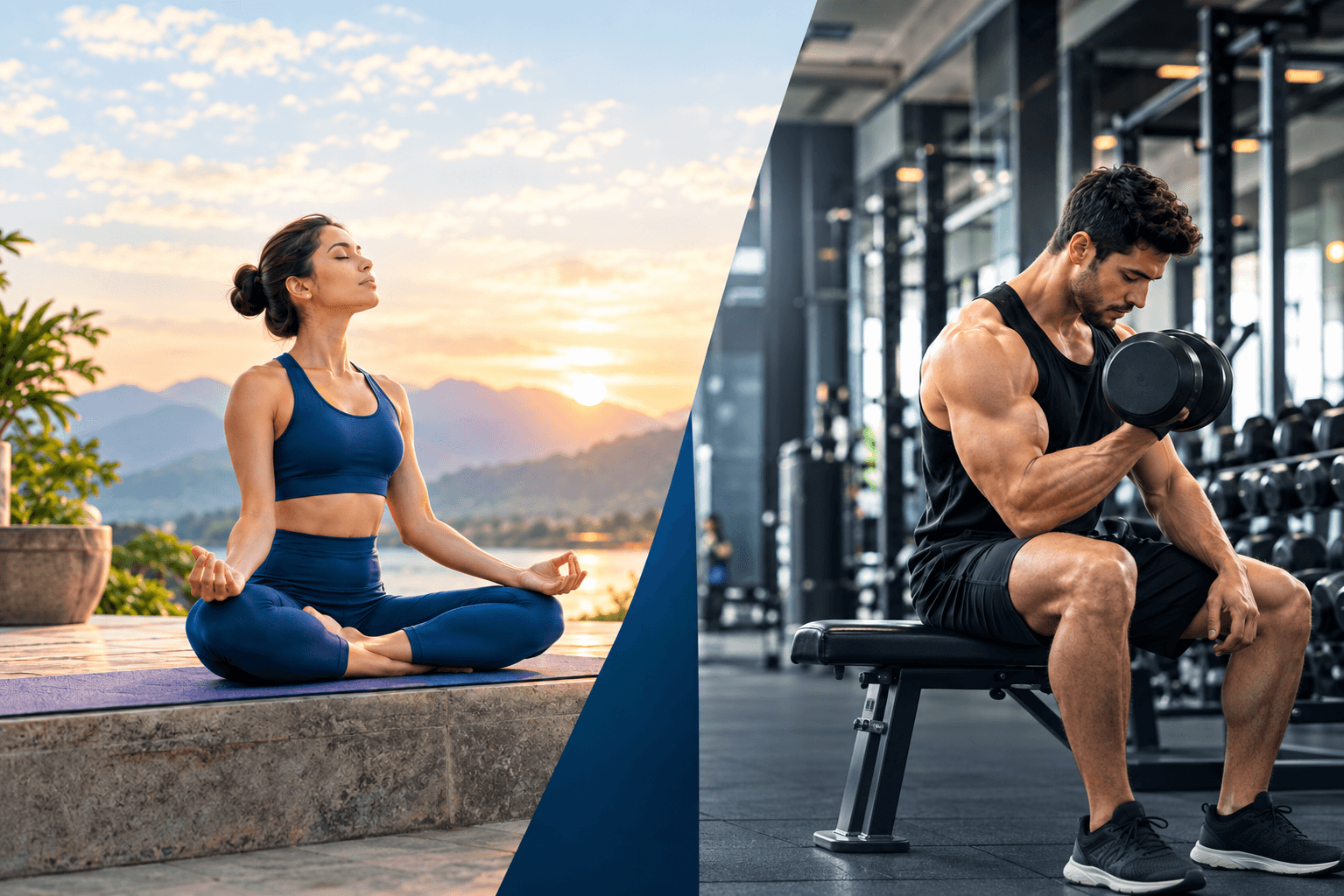 Yoga vs Gym: Which Is Better for Your Fitness, Strength, and Well-Being?
