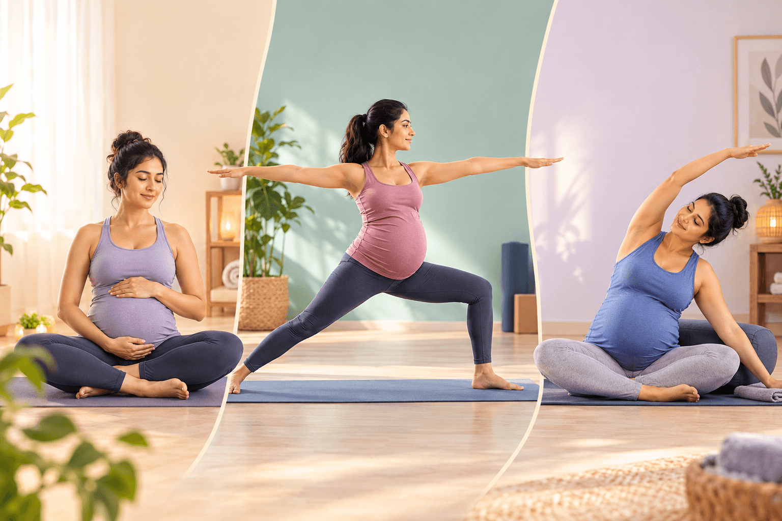 3 Trimesters, 3 Yoga Approaches: A Complete Guide to Prenatal Yoga
