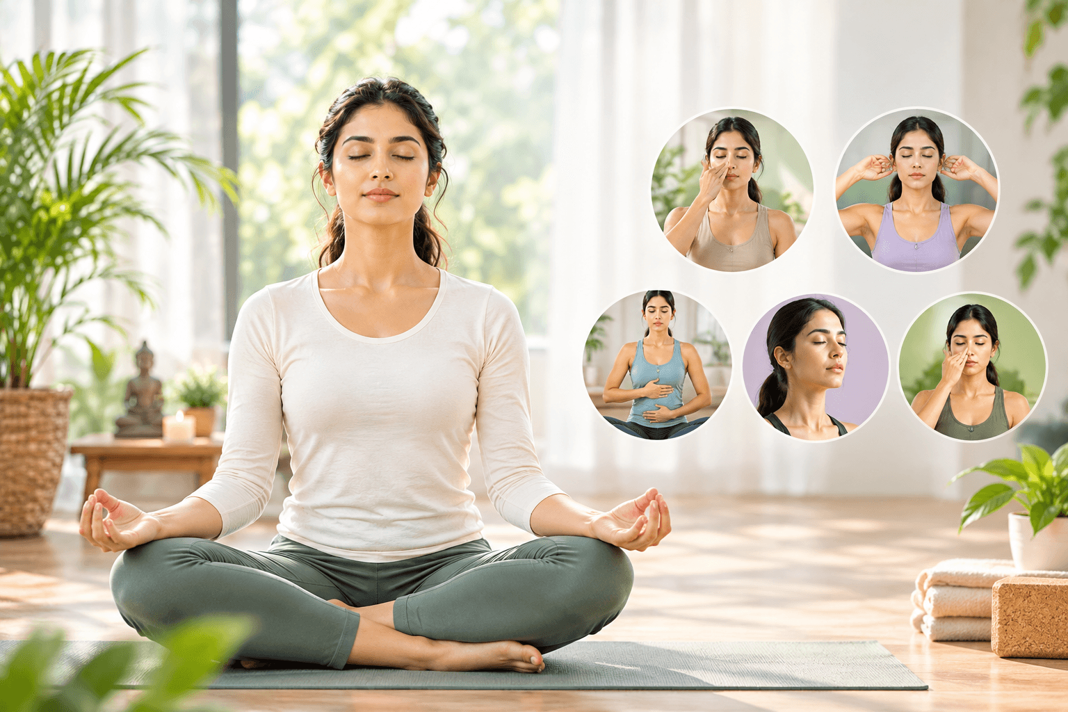 Pranayama for Beginners: 5 Breathing Techniques for Daily Wellness